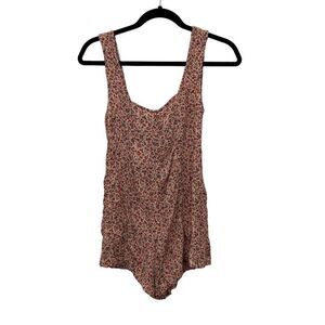 American Eagle Women's Floral‎ Sleeveless Romper XS Multicolor Summer Casual